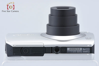 【中古】Canon キヤノン PowerShot A3300 IS シルバー コンパクトデジタルカメラ 元箱付き