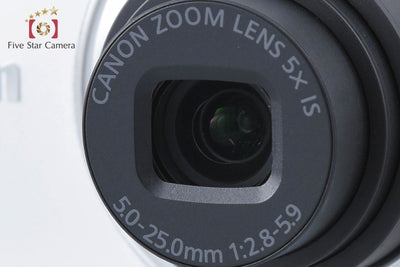 【中古】Canon キヤノン PowerShot A3300 IS シルバー コンパクトデジタルカメラ 元箱付き