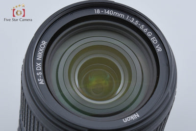 [Used] Nikon AF-S DX NIKKOR 18-140mm f/3.5-5.6 G ED VR