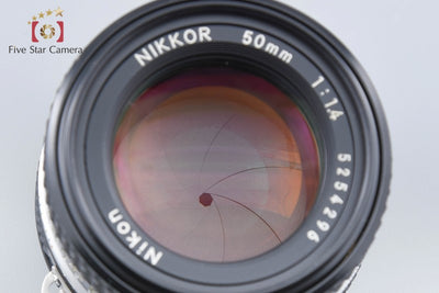 【中古】Nikon ニコン Ai-S NIKKOR 50mm f/1.4