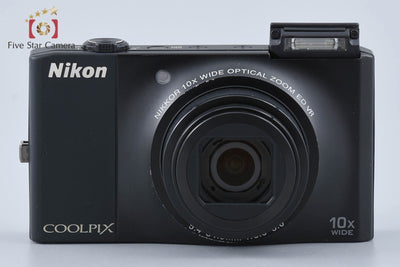 [Used] Nikon COOLPIX S8000 Noble Black Compact Digital Camera