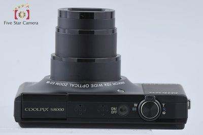 [Used] Nikon COOLPIX S8000 Noble Black Compact Digital Camera