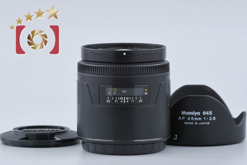 【中古】Mamiya マミヤ 645 AF 45mm f/2.8