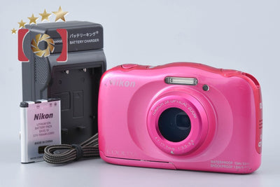 [Used] Nikon COOLPIX W100 Pink Compact Digital Camera