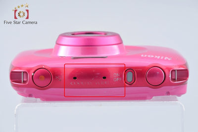 [Used] Nikon COOLPIX W100 Pink Compact Digital Camera
