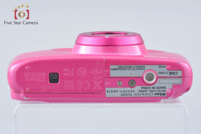 [Used] Nikon COOLPIX W100 Pink Compact Digital Camera