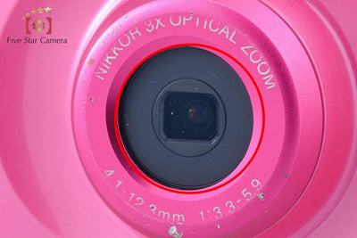 [Used] Nikon COOLPIX W100 Pink Compact Digital Camera