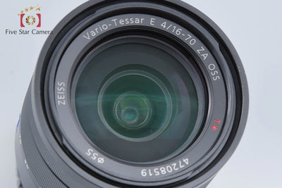 [Used] SONY Carl Zeiss Vario-Tessar T* E 16-70mm f/4 ZA OSS SEL1670Z with original box
