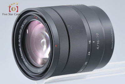 [Used] SONY Carl Zeiss Vario-Tessar T* E 16-70mm f/4 ZA OSS SEL1670Z with original box
