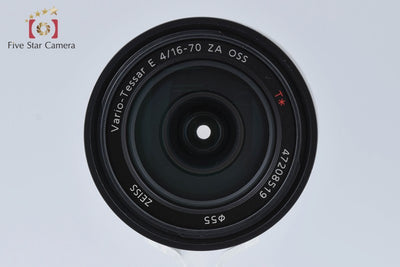 [Used] SONY Carl Zeiss Vario-Tessar T* E 16-70mm f/4 ZA OSS SEL1670Z with original box