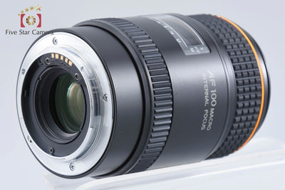 【中古】Tokina トキナー AT-X MACRO 100mm f/2.8 ソニー/ミノルタAマウント用
