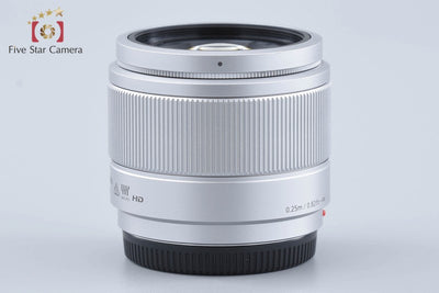 【中古】Panasonic パナソニック LUMIX G 25mm f/1.7 ASPH. H-H025 シルバー