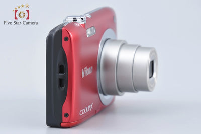 【中古】Nikon ニコン COOLPIX A100 レッド コンパクトデジタルカメラ