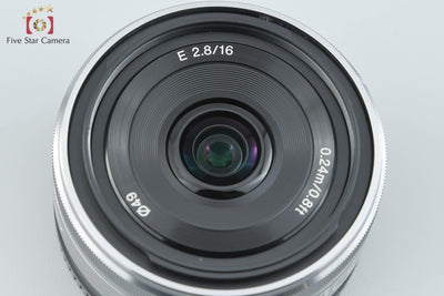 [Used] SONY E 16mm f/2.8 SEL16F28