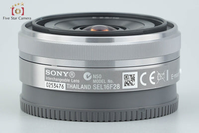 [Used] SONY E 16mm f/2.8 SEL16F28