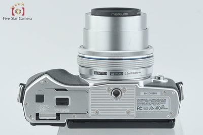[Used] OLYMPUS OM-D E-M10 Mark III 14-42mm EZ Lens Kit Silver - Low Shutter Count