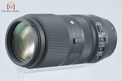 【中古】SIGMA シグマ 100-400mm f/5-6.3 DG OS HSM Contemporary キヤノン用 元箱付き