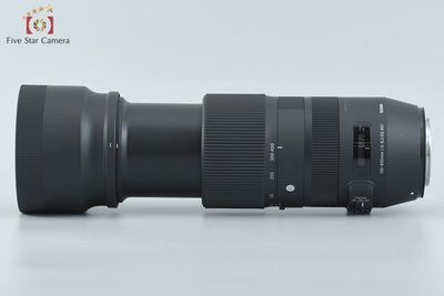 【中古】SIGMA シグマ 100-400mm f/5-6.3 DG OS HSM Contemporary キヤノン用 元箱付き