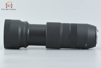 【中古】SIGMA シグマ 100-400mm f/5-6.3 DG OS HSM Contemporary キヤノン用 元箱付き