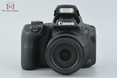 [Used] Canon PowerShot SX70 HS Black Compact Digital Camera with Original Box