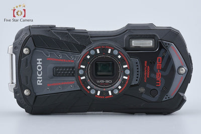 [Used] RICOH Pentax WG-30 Black Waterproof Action Camera, low shutter count