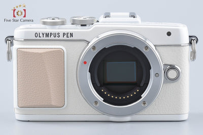 【中古】OLYMPUS オリンパス PEN Lite E-PL7 EZ ダブルズームキット ホワイト シャッター回数僅少