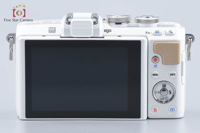 【中古】OLYMPUS オリンパス PEN Lite E-PL7 EZ ダブルズームキット ホワイト シャッター回数僅少