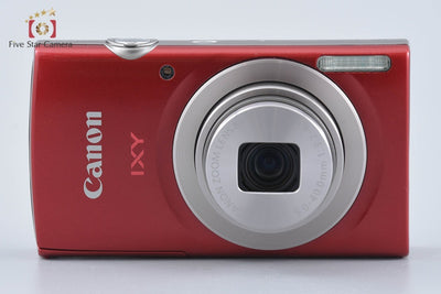 [Used] Canon IXY 200 Red Compact Digital Camera with Original Box