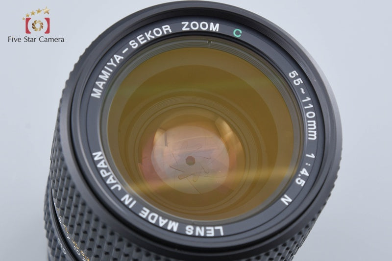 中古】Mamiya マミヤ SEKOR ZOOM C 55-110mm f/4.5 N – Five Star