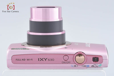 【中古】Canon キヤノン IXY 630 ピンク コンパクトデジタルカメラ
