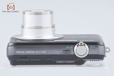 【中古】Casio カシオ EXILIM ZOOM EX-Z1080 ブラック コンパクトデジタルカメラ