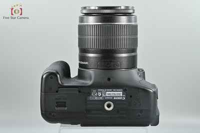 [Used] Canon EOS 600D + EF-S 18-55mm f/3.5-5.6 III