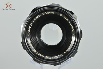 【中古】Canon キヤノン 35mm f/2 L39 ライカスクリューマウント