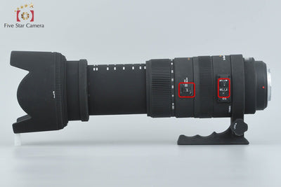 [Used] Sigma APO 50-500mm f/4.5-6.3 DG OS HSM for Sony/Minolta A-mount