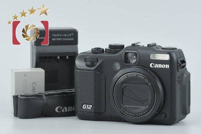 【中古】Canon キヤノン PowerShot G12 ブラック コンパクトデジタルカメラ