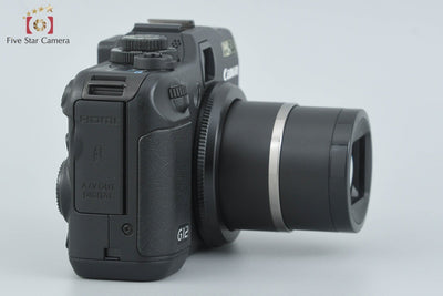【中古】Canon キヤノン PowerShot G12 ブラック コンパクトデジタルカメラ