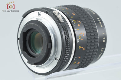 【中古】Nikon ニコン Ai-S MICRO NIKKOR 55mm f/2.8