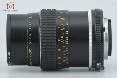 【中古】Nikon ニコン Ai-S MICRO NIKKOR 55mm f/2.8