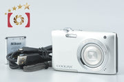 [Used] Nikon COOLPIX S2900 Silver Compact Digital Camera