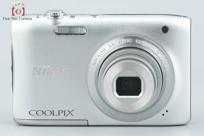 [Used] Nikon COOLPIX S2900 Silver Compact Digital Camera