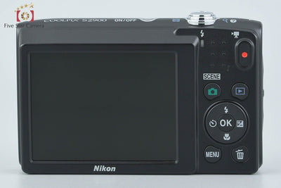 [Used] Nikon COOLPIX S2900 Silver Compact Digital Camera