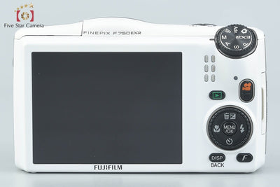 【中古】FUJIFILM 富士フイルム FINEPIX F750EXR ホワイト コンパクトデジタルカメラ