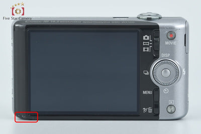 [Used] SONY Cyber-shot DSC-WX100 Silver Compact Digital Camera