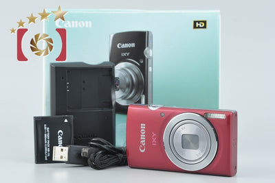 [Used] Canon IXY 120 Red Compact Digital Camera with Original Box