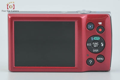 [Used] Canon IXY 120 Red Compact Digital Camera with Original Box