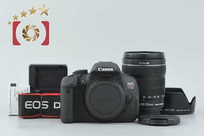 【中古】Canon キヤノン EOS Kiss X7i EF-S 18-135 IS STM レンズキット シャッター回数僅少