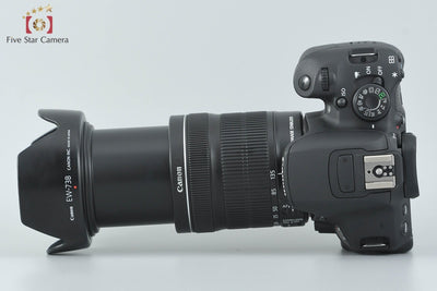 【中古】Canon キヤノン EOS Kiss X7i EF-S 18-135 IS STM レンズキット シャッター回数僅少