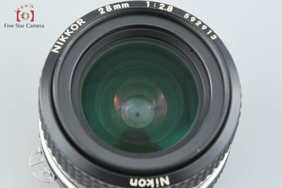 [Used] Nikon Ai NIKKOR 28mm f/2.8