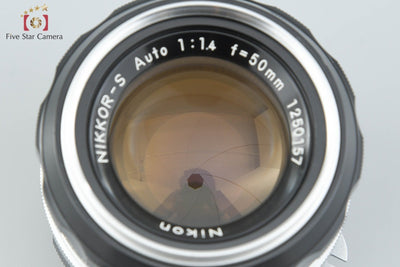[Used] Nikon NIKKOR-S Auto 50mm f/1.4