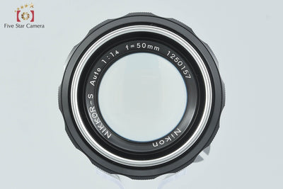 [Used] Nikon NIKKOR-S Auto 50mm f/1.4